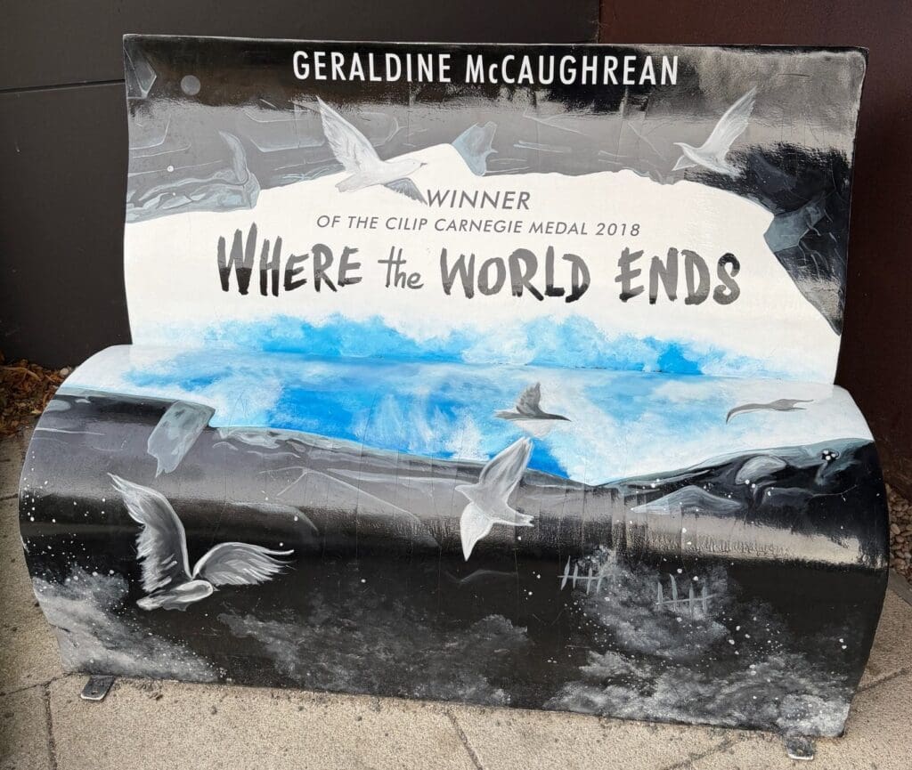 Carnegie Medal Winner Book Bench